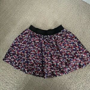 Sequin flare skirt